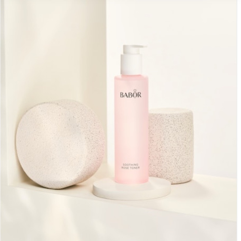 Babor Cleansing ~ ROSE TONING ESSENCE ~ 6.76 fl oz ~ Alcohol Free ~ Hydrating